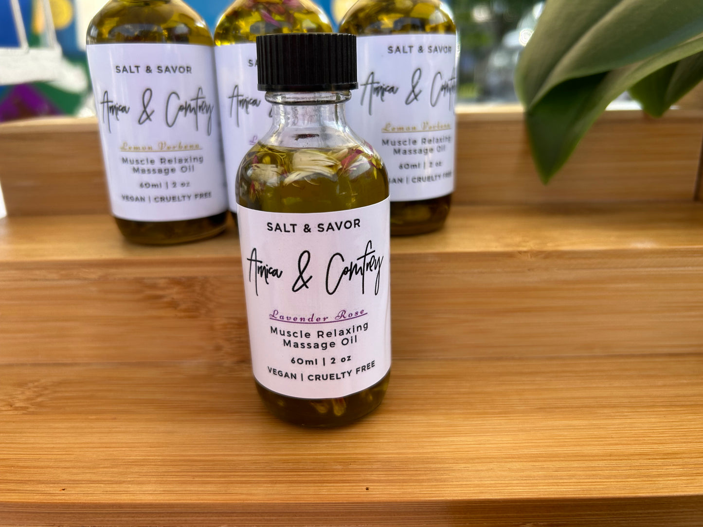 Joan’s Arnica & Comfrey Massage Oils