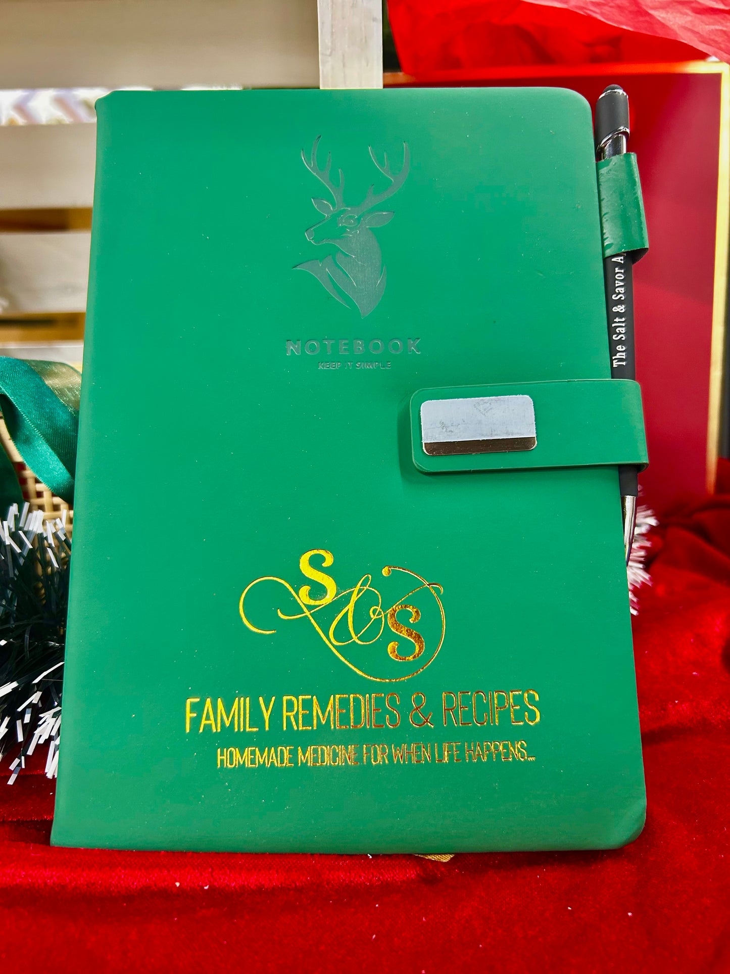 Family Remedies and Recipes Journal